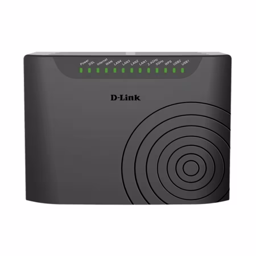 مودم روتر  ADSL2 بیسیم AC750 دی لینک مدل DSL-2877AL