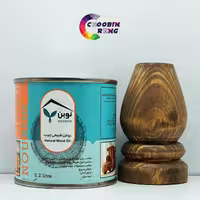 رنگ گیاهی زیتونی مخصوص چوب نوبن 200 گرم