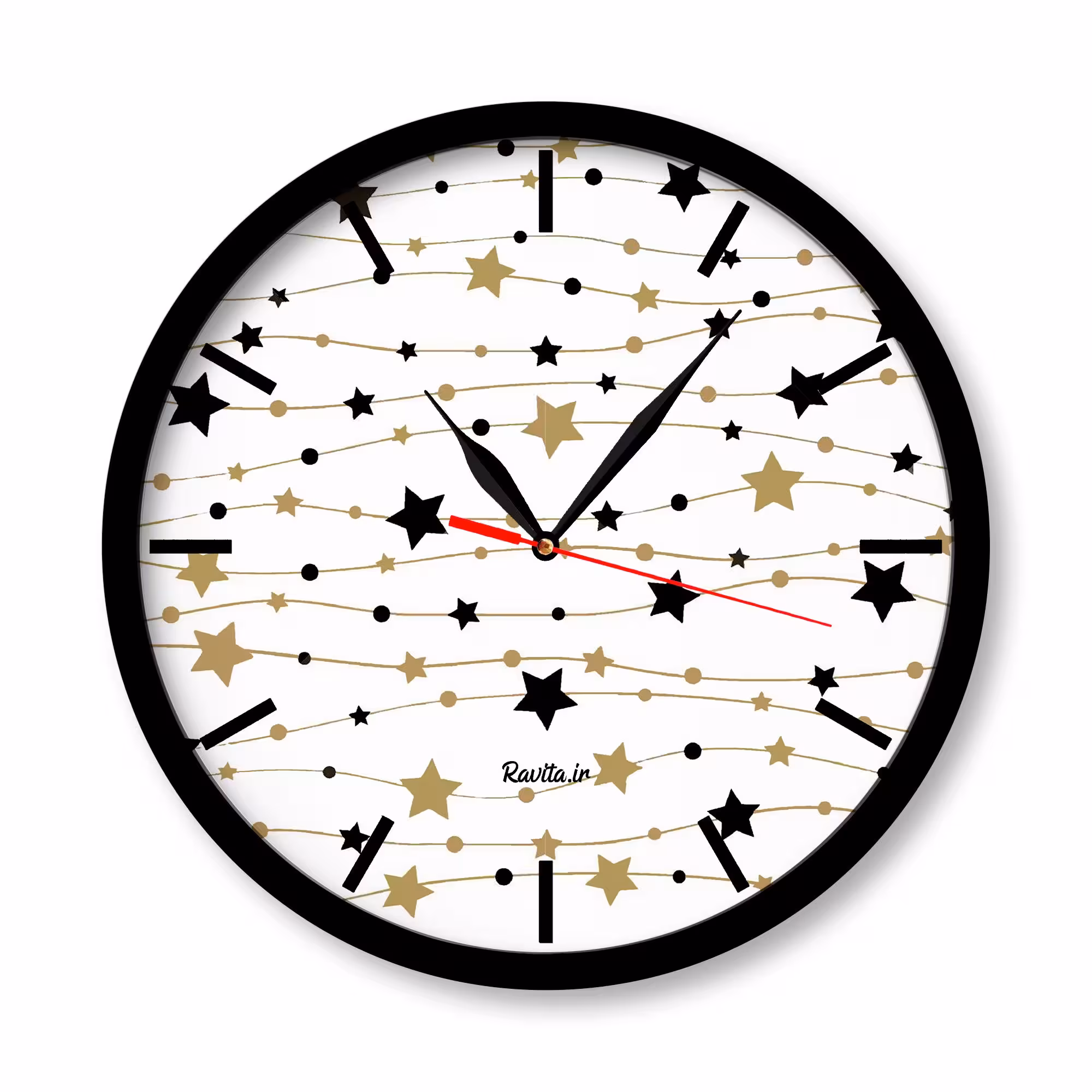 ساعت‌های دیواری راویتا طرح ستاره 2263