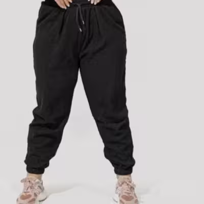 شلوار مام استایل مخمل کبریتی قواره بزرگ زنانه