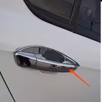 دستگیره کروم برلیانس H220. 230.بسته 8 عددی.قاب بزرگ و کوچک کروم
