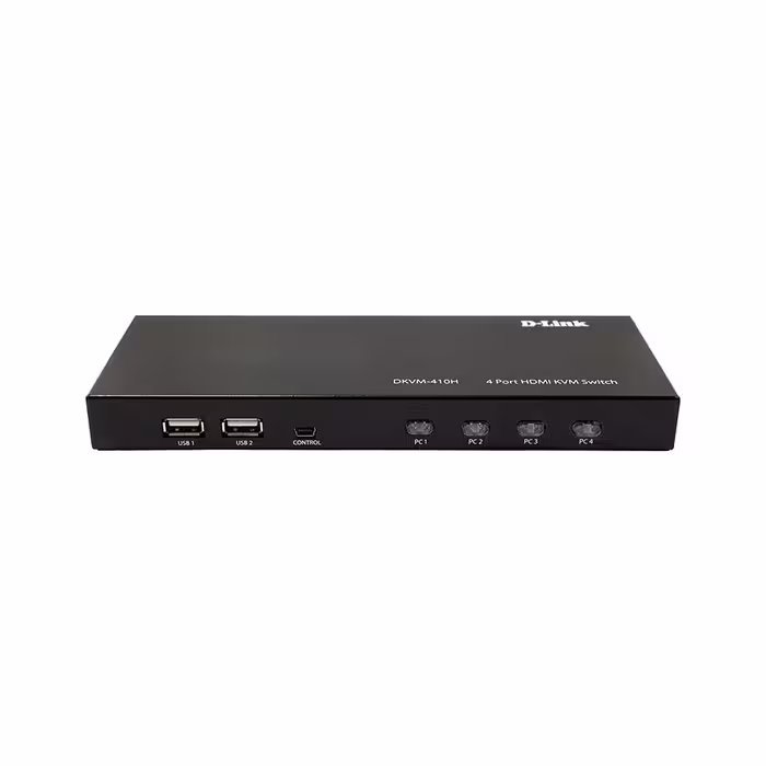 سوییچ 4 پورت برند دی لینک مدل DKVM-410H