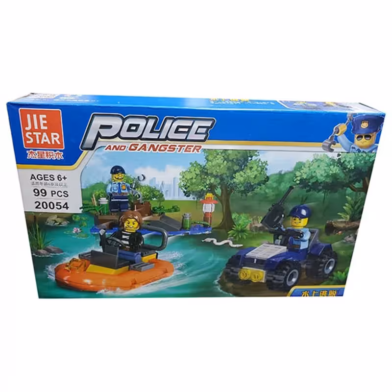 ساختنی ژی استار مدل Police And Gangester کد 20054