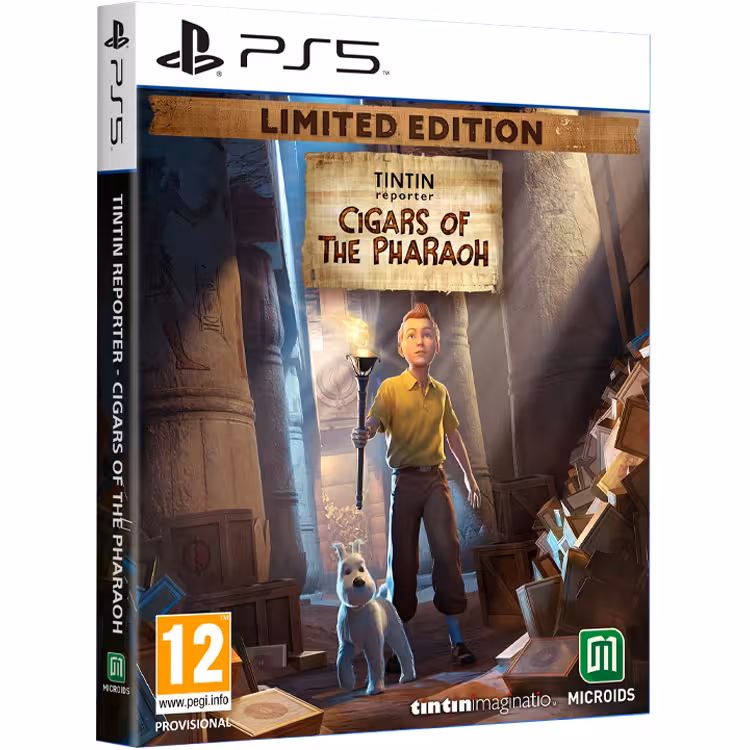 Tintin Reporter: Cigars of the Pharaoh Limited Edition – PS5