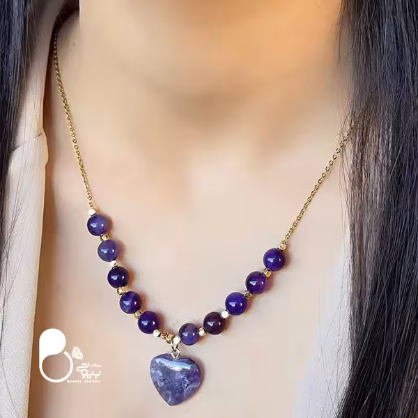 ست آماتیست کپی طلا وارداتی