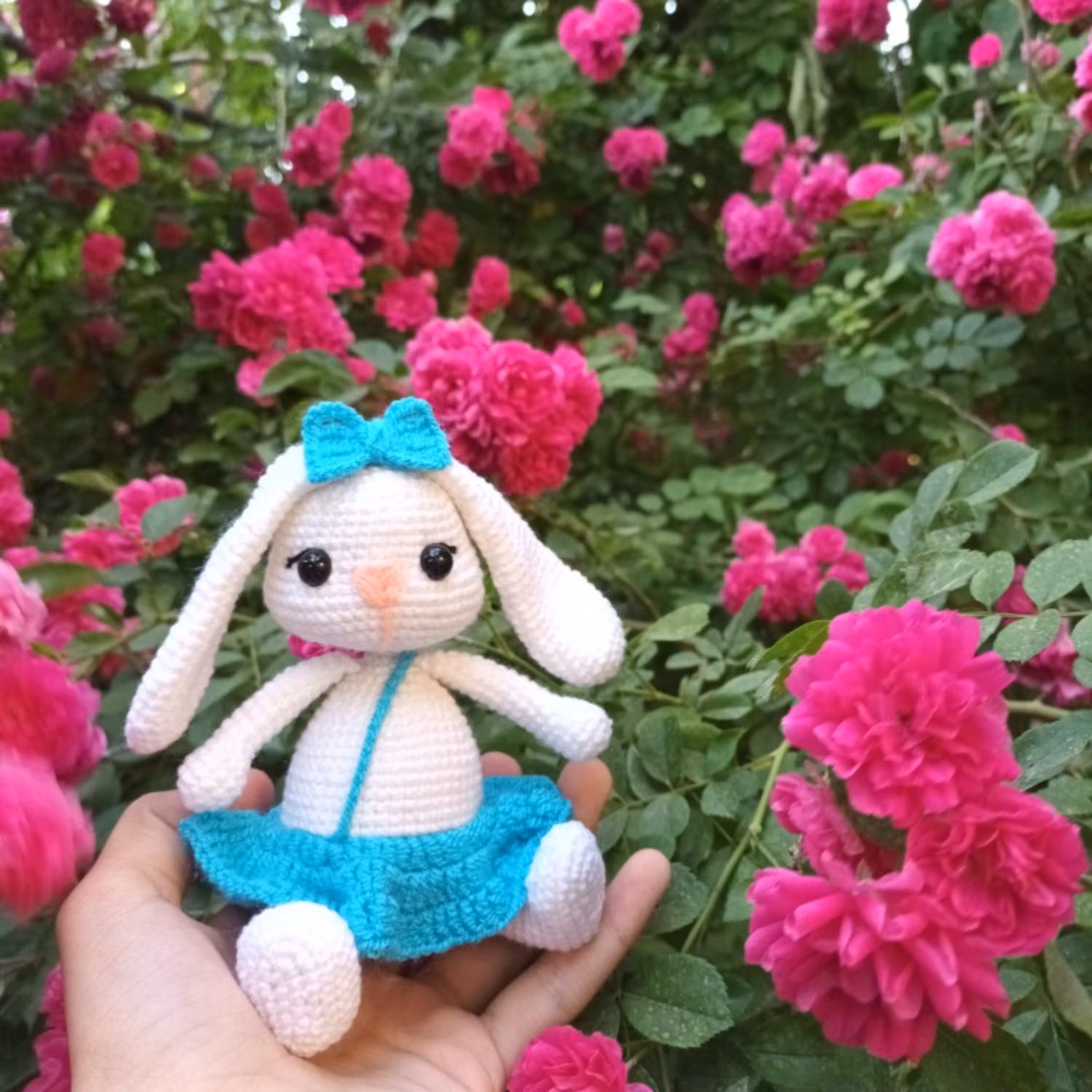 عروسک بافتنی خرگوش مدل ty03