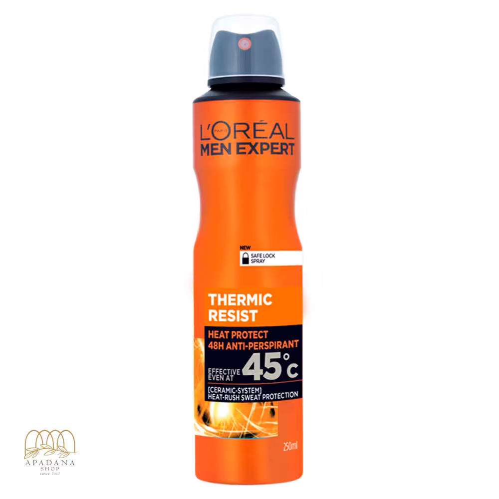 اسپری ضد تعریق مردانه لورال مدل Thermic Resist حجم 250 میل