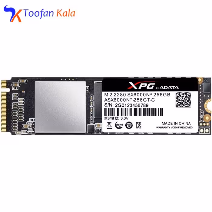 اس اس دی اینترنال ایکس پی جی مدل SX6000 M.2 2280 ظرفیت 256 گیگابایت