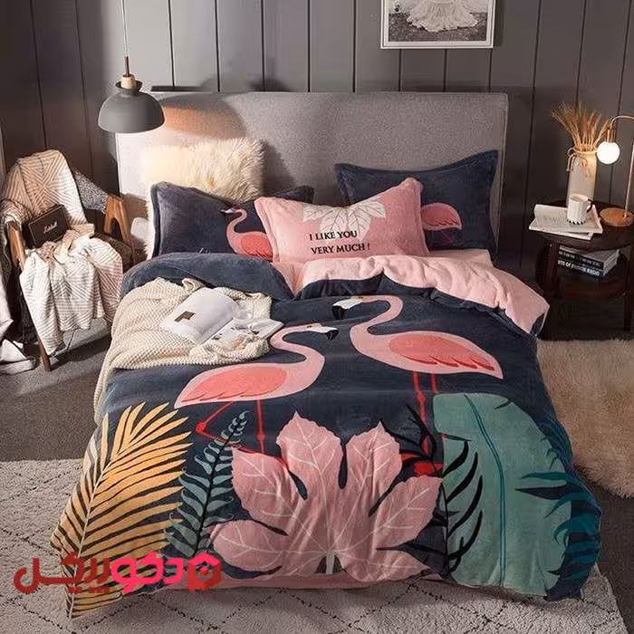 روتختی مخمل هاریکا طرح هاوایی MD55