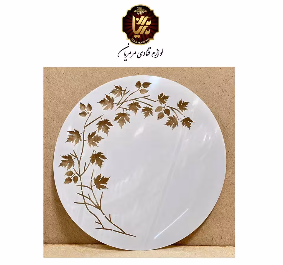 استنسیل کیک طرح پاییزی