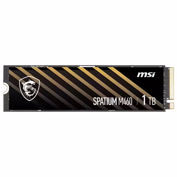 اس اس دی اینترنال ام اس آی مدل MSI SPATIUM M460 PCIe 4.0 NVMe M.2 ظرفیت 1TB