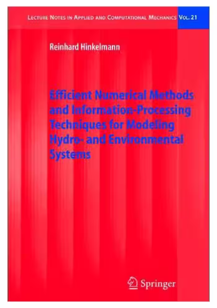 خرید و دانلود نسخه کامل کتاب Efficient Numerical Methods and Information-Processing Techniques for Modeling Hydro- and Environmental Systems