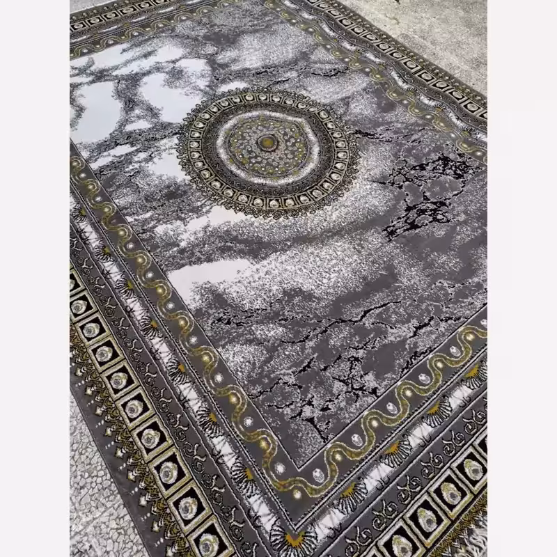 فرش ماشینی کاشان9متری نخ بی سی اف کد1234(باارسال رایگان)