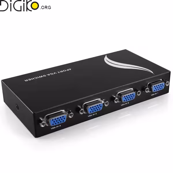 دیتا سوئیچ 4 پورت VGA دستی (مخصوص کیس وDVR و NVR)