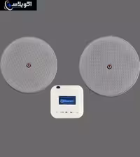 مجموعه پک اقتصادی بلندگو سقفی تکنو آوا   موزیک پلیر دیواری mp86 گارانتی اکوپلاس