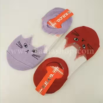 جوراب طرح دار گربه