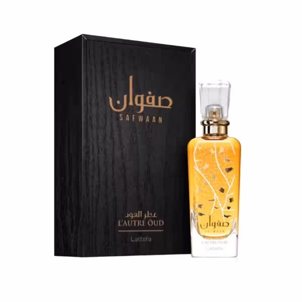 ادکلن لطافه مدل صفوان عطر عود حجم 100 میلی لیتر
