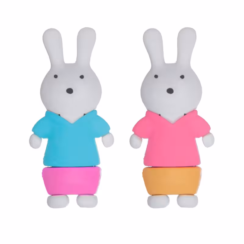 پاک کن مدل خرگوش بسته 2  عددی