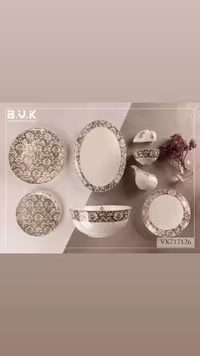 سرویس غذاخوری 29 پارچه بی.وی.کی کد 717126