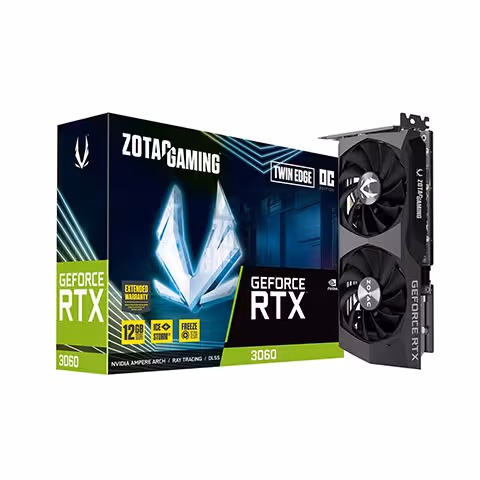 کارت گرافیک زوتاک GeForce RTX 3060 Twin Edge OC 12G GDDR6
