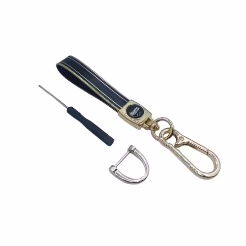 جاسوئیچی لاکچری بندی اسپرت مشکی طلایی