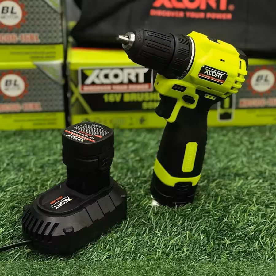 دریل شارژی 16براشلس اکسکورت xcort