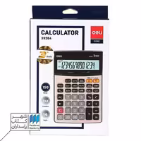 ماشین حساب 14 رقم 3 صفر چک کن دار deli e39264