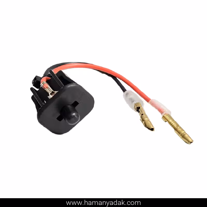 کلید چراغ صندوق عقب پراید سیم دار برند ایمن تک