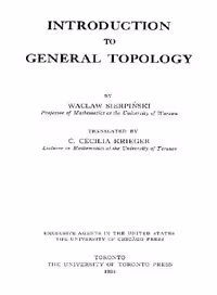 خرید و دانلود نسخه کامل کتاب Introduction to General Topology