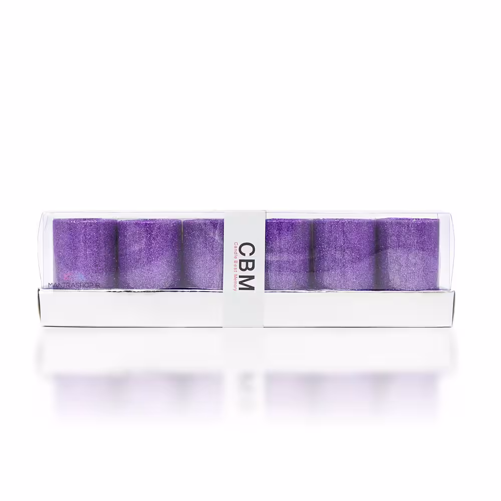 شمع استوانه اکلیلی (6 عدد)