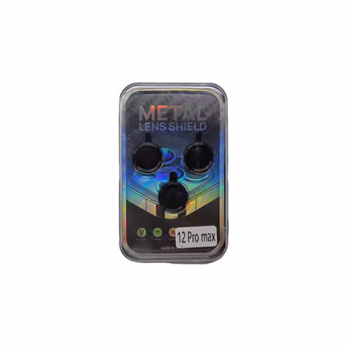 محافظ لنز رینگی اورجینال iPhone 12 Pro Max مشکی