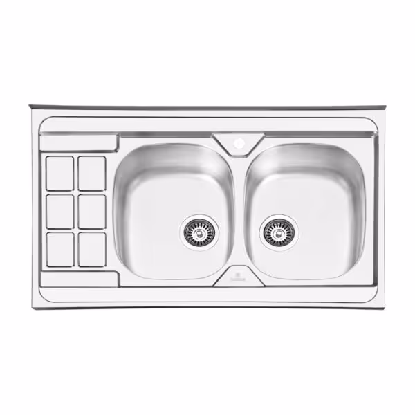 سینک پرنیان استیل PS 1104 روکار راست