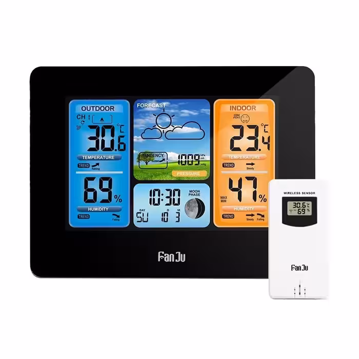 ایستگاه هواشناسی برند FanJu FJ3373