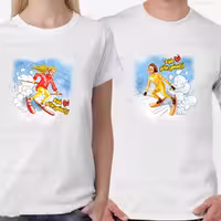 تیشرت عاشقانه ست مردانه و زنانه طرح «تو خود آرامشی برام» کد T915