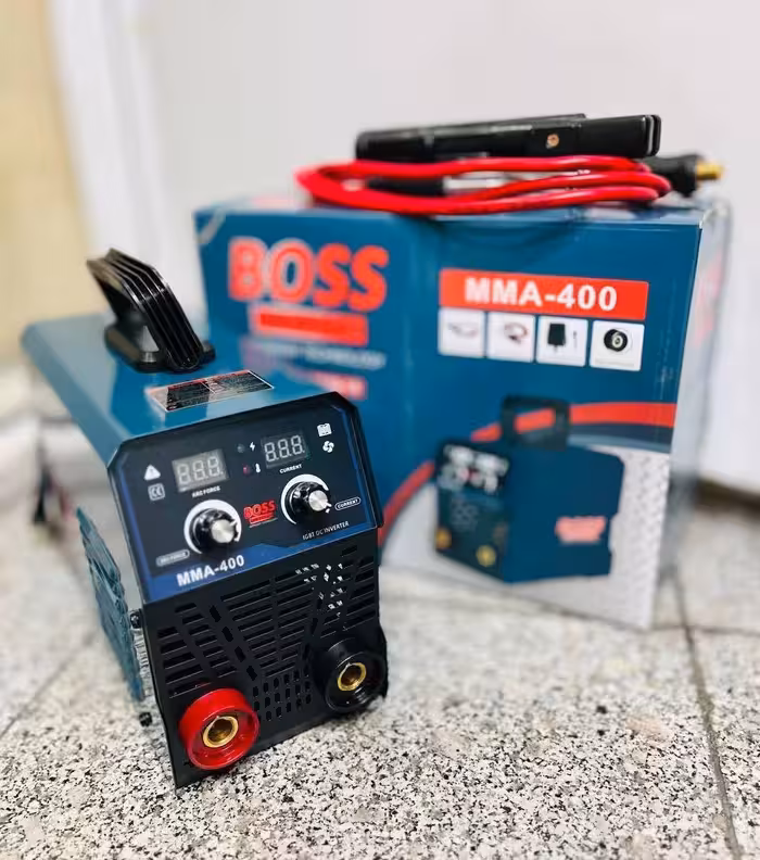 دستگاه جوش اینورتر 400 باس  جعبه متوسط باس BOSS مدل MMA400