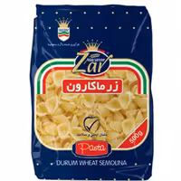 ماکارونی شلز زر ماکارون مقدار 500 گرم