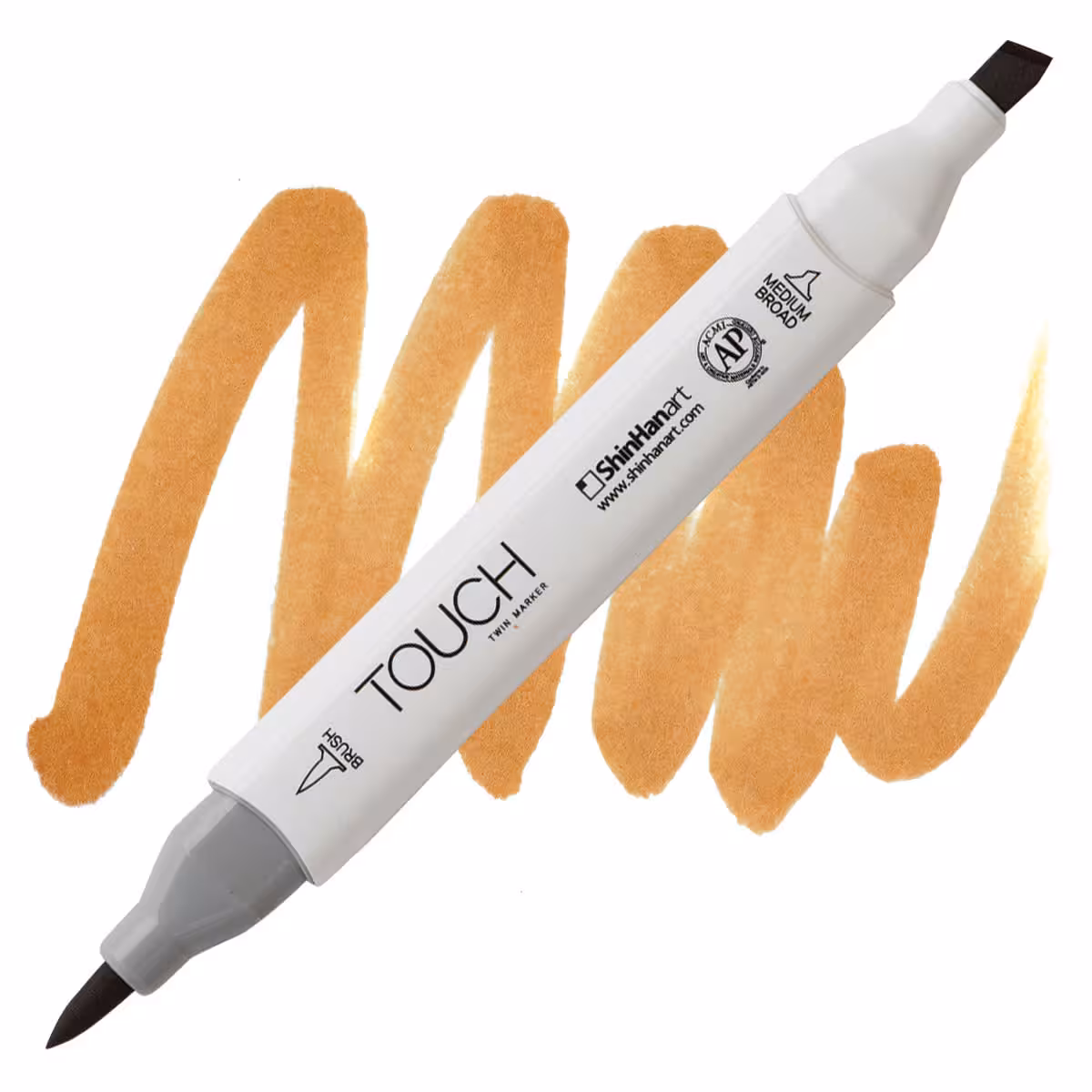 ماژیک طراحی دو سر تاچ (بدنه سفید) کد BR103