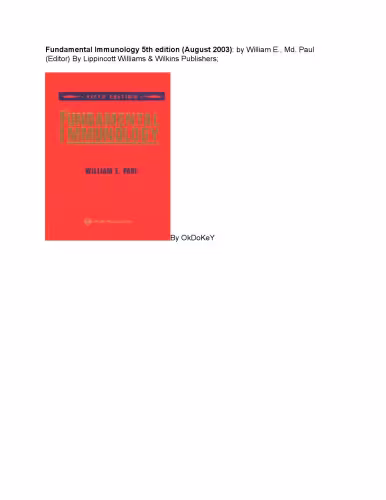 خرید و دانلود نسخه کامل کتاب Fundamental Immunology