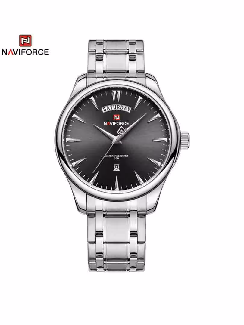ساعت مچی عقربه ای مردانه نیوی فورس Naviforce NF 9213 S/B