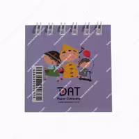 تقویم رومیزی 1401 دات رنگ یاسی