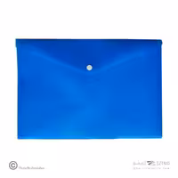 پاکت دکمه دار A4 آبی سوپربایند