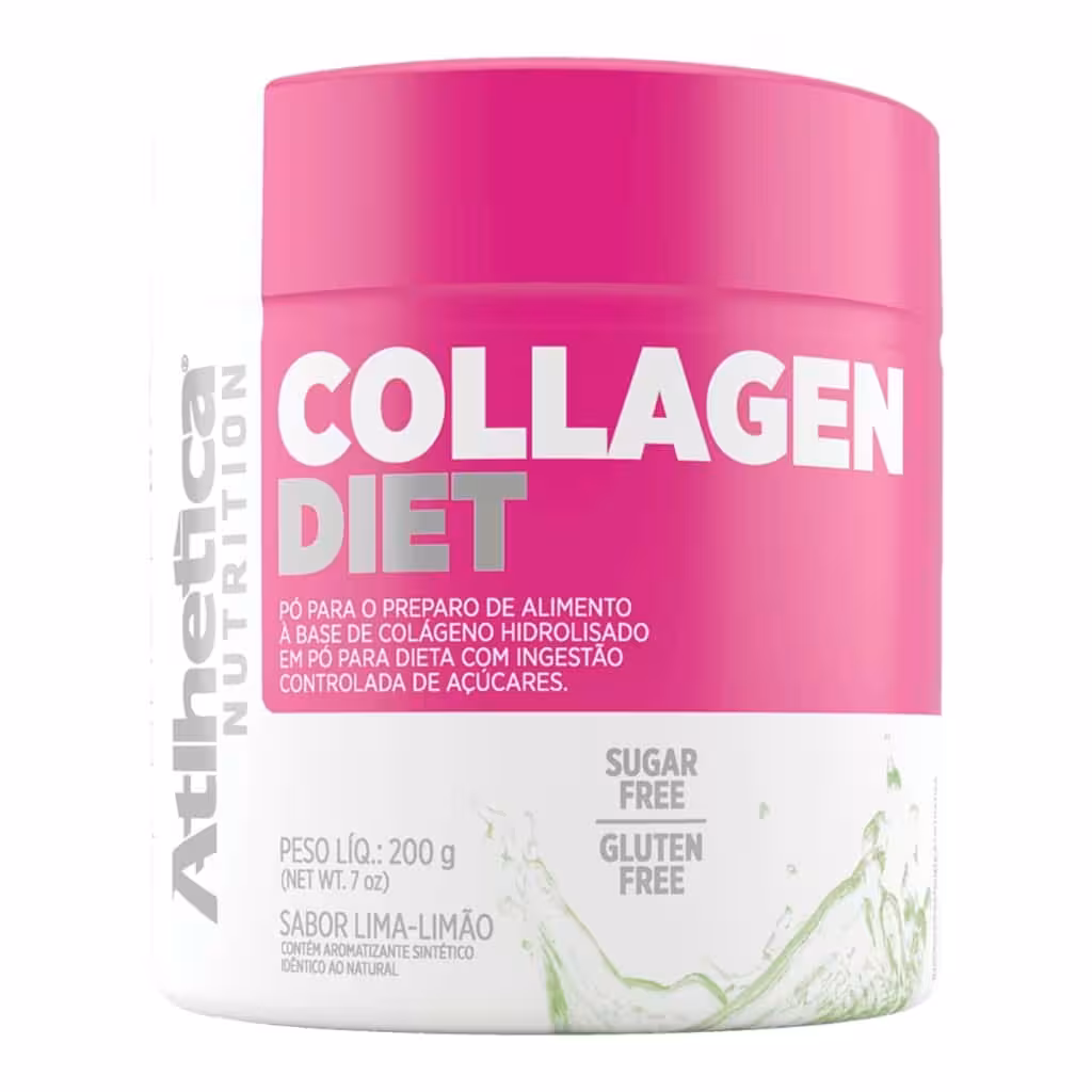 پودر کلاژن جوانساز دایت اتلتیکا 200 گرمی اصل Atlhetica Collagen Diet