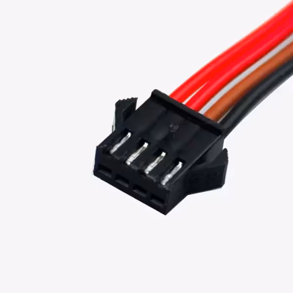 کانکتور بین راهی SM ماده 4pin-بسته 100 عددی