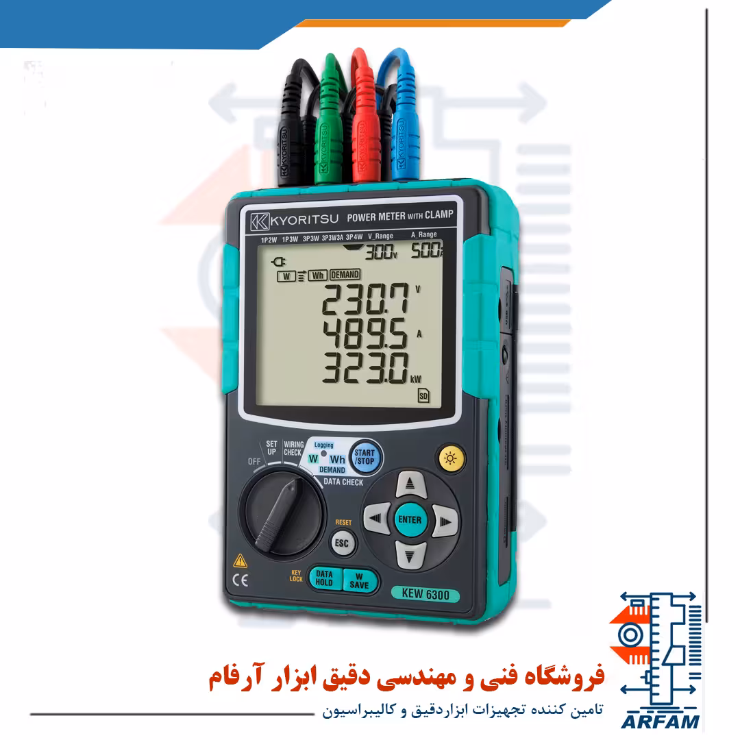 پاور آنالایزر کیوریتسو مدل Kyoritsu 6300-01