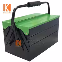 جعبه ابزار فلزی 60 سانت سه طبقه کارکم 603