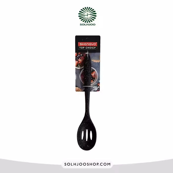 قاشق شیاردار تمام تفلون 27 سانت SHENGYA
