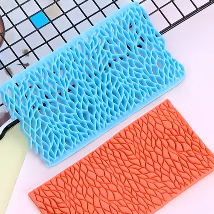 پانچ فوندانت طرح چمن