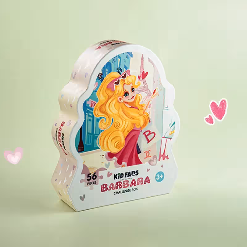 پازل کودک 56 تکه مدل باربارا KID FANS BARBARA کد KS2439