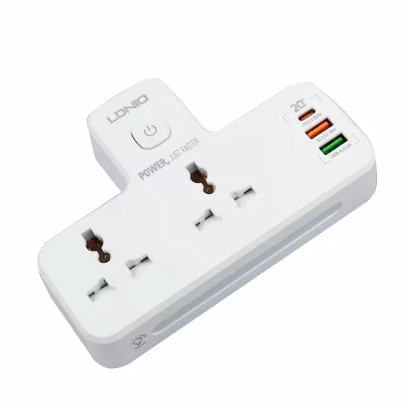 هاب شارژر و چند راهی برق الدینیو مدل LDNIO SC2311