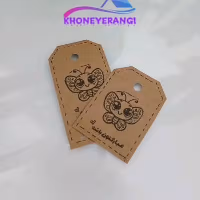 تگ تشکر از مشتری پانچ شده بسته 40 تایی